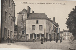 Legé 44  Carrefour Du Haut De La Rue De La Chaussée Tres Animée Hotel YON En Face Epicerie-Mercerie - Legé