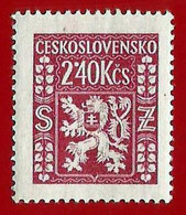 Checoslovaquia. 1947. Coat Of Arms. Lion. Official Stamps - Timbres De Service