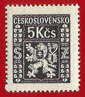 Checoslovaquia. 1947. Coat Of Arms. Lion. Official Stamps - Sellos De Servicio