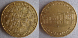 Toulouse 1 Euro 1998 . Le Capitole - Euros De Las Ciudades