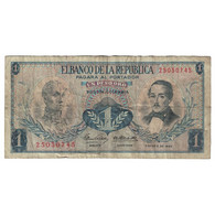 Delcampe - Billet, Colombie, 1 Peso Oro, 1964, 1964-01-02, KM:404b, TB - Colombie