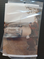 AUTO RALLY PHOTOGRAPH WITH PLASTIC ENVELOPE FOR ANTI REPRODUCTION - Automobile - F1