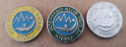 Water Polo Club Triglav Kraj Vaterpolo Slovenia Ex Yugoslavia Pins Badge - Water Polo