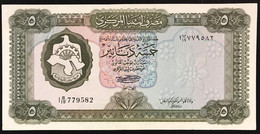 Lybia  LIBIA  5 DINARS 1972 Pick#36a Sup Lotto 972 - Libya