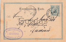 Austria - Hainfeld - Stationery - Reisenhuber - Werbung - Advertise - 1901 - Lilienfeld