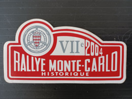 7 RALLYE MONTE CARLO 2004 HISTORIQUE ADESIVO - Rallye