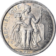 Monnaie, Nouvelle-Calédonie, Franc, 1991 - Nouvelle-Calédonie