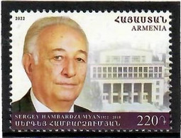 Armenia 2022 . 100th Anniversary Of Academician Sergey Hambardzumyan .1v:220 - Arménie