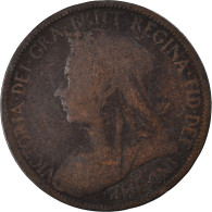 Monnaie, Grande-Bretagne, 1/2 Penny, 1898 - C. 1/2 Penny