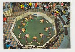 IRAN TEHRAN Teheran Iranian Traditional Wrestlers Zourkhaneh Club View Vintage Photo Postcard RPPc CPA (28050) - Iran