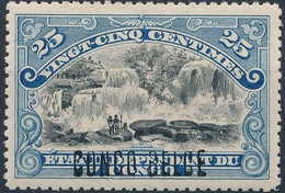 [* SUP] N° 33La, 25c Bleu (type II) - Signé - Cote: 40€ - 1894-1923 Mols: Mint/hinged