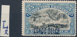 [* SUP] N° 33La, 25c Bleu (type II) - L2 - Cote: 40€ - 1894-1923 Mols: Mint/hinged