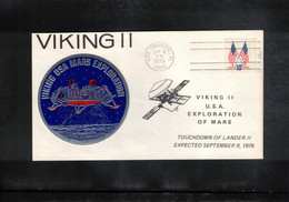 USA 1975 Space / Raumfahrt Viking 2 Exploration Of Mars - Stati Uniti