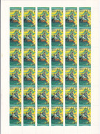 23603# RUSSIE URSS 1991 FÊTES POPULAIRES DES REPUBLIQUES SOVIETIQUES N°5888 à 5902** 1 FEUILLE DE CHAQUE - Full Sheets