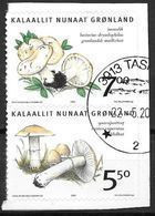 Groënland 2006 N° 446/47 Adhésifs Oblitérés Champignons - Gebraucht