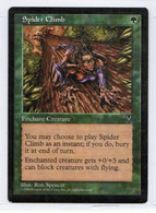 MAGIC The GATHERING  "Spider Climb"---VISIONS (MTG--155-8) - Other & Unclassified