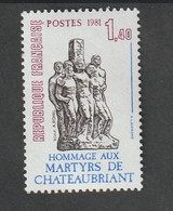 Variétés  - 1981 - N° 2177 A   -Gomme Tropicale     -  Neuf Sans Charnière - Unused Stamps