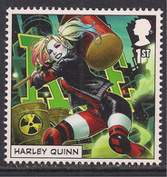 GB 2021 QE2 1st DC Comics Justice League Harley Quinn Umm ( D990 ) - Unused Stamps