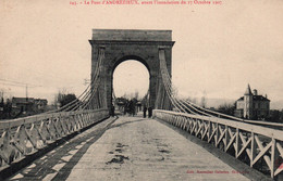 Le Pont D'Andrézieux (Loire) Avant L'inondation De 1907 - Edition Nouvelles Galeries - Carte N° 243 Non Circulée - Andrézieux-Bouthéon