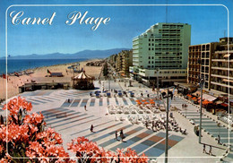 Canet St Nazaire En Roussillon La Place De La Mediterranée 1994 CPM Ou CPSM - Canet En Roussillon