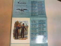 BERLINER KALENDER Auf Das Gemein Jahr 1830 Mit Kupfern - 1983 - Calendarios
