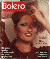 BOLERO 1702 1979 Mina New Trolls Vivien Vee Paul Newman Bruce Boxleitner Alighiero Noschese Sonia Lo Giudice - Televisione