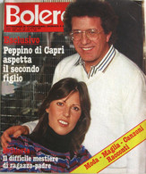 BOLERO 1721 1980 Peppino Di Capri Monica Vitti Ingrid Bergman Nino Manfredi Helmut Berger Dustin Hoffman - Television