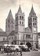 1961 - Héliogravure - Guebwiller (Haut-Rhin) - L'église Saint-Léger - PREVOIR FRAIS DE PORT - Non Classés