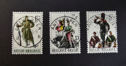 Belgie Belgique - 1964 - OPB/COB N° 1293/95 ( 3 Values ) - Vaderlandslievende Werken Oevres Patriotiques - Obl Antwerpen - Gebraucht