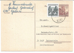 3248s: Postkarte Aus 1969, Gasthof Gerloserhof, 6281 Gerlos, Leider Kein Zimmer Mit Bad, Hotelreservierung, Nach BRD - Gerlos