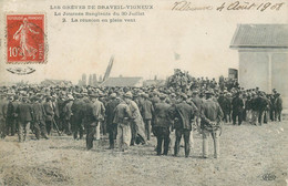 ESSONNE  Les Greves De DRAVEIL-VIGNEUX La Journée Sanglante La Réunion - Draveil