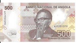 ANGOLA 500 KWANZAS 2020 UNC P 160 - Angola