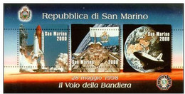 San Marino 1998 - BF59 - Il Volo Della Bandiera - Blocchi & Foglietti