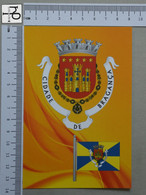 PORTUGAL - BRAZÃO E BANDEIRA -  BRAGANÇA -   2 SCANS  - (Nº48833) - Bragança