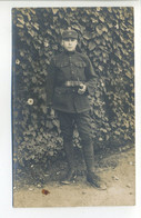 Carte Photo Militaria Guerre 14-18 - Soldat - Uniforme - Croissant De Lune (Armée D'Afrique?) - 41e Régiment - War 1914-18