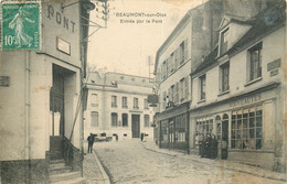 VAL D'OISE  BEAUMONT SUR OISE Entrée Par Le Pont - Beaumont Sur Oise