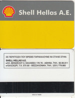 GREECE - Shell Hellas SA, Magnetic Member Card, Unused - Petrole