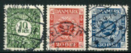 DENMARK 1926 Stamp Anniversary  Used. Michel 153-55 - Used Stamps