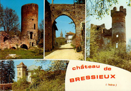 CHATEAU DE BRESSIEUX      ( ISERE )   MULTI-VUES - Bressieux