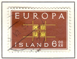 IS+ Island 1963 Mi 373-74 EUROPA - Gebraucht