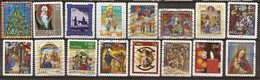 Ireland Collection Christmas Stamps Obl - Collections, Lots & Series