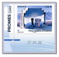 France 2022 (B11) Mountains Pyrenees Solar The Odeillo Solar Furnace MNH ** - Unused Stamps