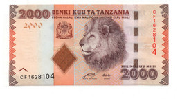 Tanzania 2000 Shillings ND 2010 P-42 UNC - Tansania