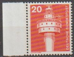 BRD 1975 MiNr.848  ** Postfr. Industrie Und Technik Leuchtturm Alte Weser ( A2207) Günstige Versandkosten - Ungebraucht