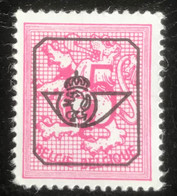 België - Belgique - C9/4 - (°)used - 1970 - Michel 1176 - Cijfer Op Heraldieke Leeuw - Typos 1967-85 (Löwe Und Banderole)