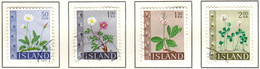 IS+ Island 1964 Mi 381-84 Blumen - Gebraucht