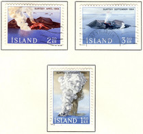 IS+ Island 1965 Mi 392-94 Surtsey - Gebraucht