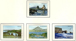 IS+ Island 1966 Mi 400-03 Landschaften - Gebraucht