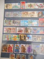 Lot 50 Timbres GRANDE BRETAGNE Thème "NOEL" - Collections