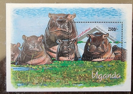 OUGANDA Hippopotame, Hippopotamus, Yvert BF 165 Neuf Sans Charniere. Mnh - Sonstige & Ohne Zuordnung